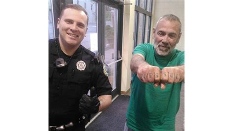 Mans Ironic Cops Suck Tattoo Makes Maine Police Officer Laugh Cbs News