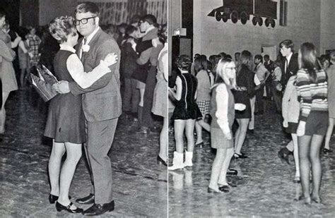 Teens Behaving Awkwardly A Look At The 1970s High School Dance Flashbak High School Dance