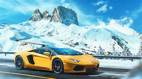 1920x1080 Yellow Lamborghini Aventador Laptop Full Hd 1080p Hd 4k