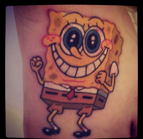 Spongebob Squarepants Love Tattoos I Tattoo Spongebob Tattoo