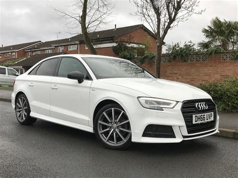 201766 Audi A3 Saloon 14 Tfsi S Line Black Edition In Shirley West