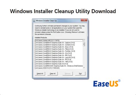 Windows Installer Cleanup Utility Everything You Should Know