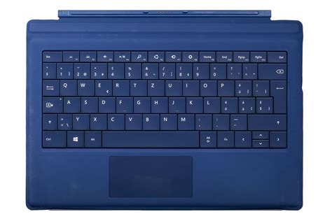 Keyboard Microsoft Surface Type Cover Pro 3 Dark Blue Qwertz Swiss