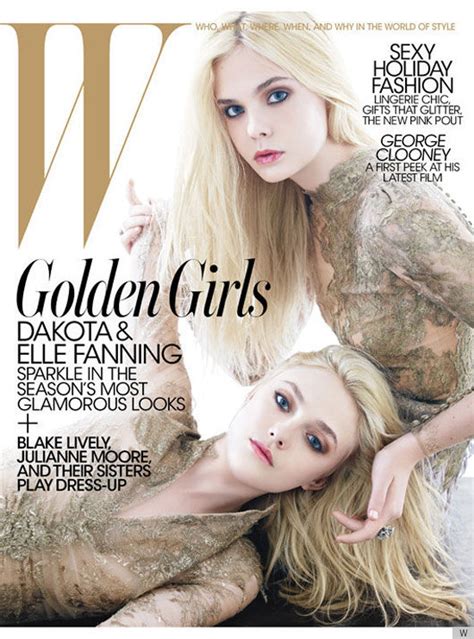 Dakota Elle Fanning Cover Ws December Issue A Look Back At The