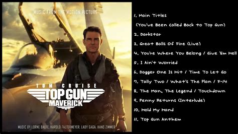 Top Gun Maverick Ost Original Motion Picture Soundtrack