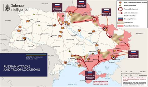 Карта бойових дій в Україні: де йдуть бої в Україні 30 березня