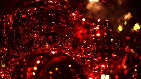 Red Christmas Lights Wallpapers On Wallpaperdog