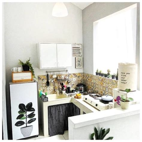 Model kongliong ukuran 1 meter : 15 Desain Dapur Minimalis Ukuran 2x2 dan 2x3 Meter Terbaru