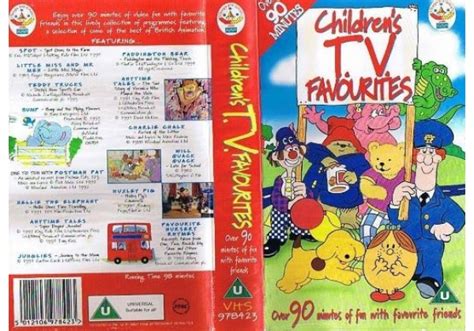 Childrens Tv Favourites 1995 On Tempo Pre School United Kingdom Vhs