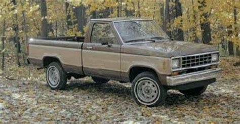 83 Ranger Would Go Anywhere W Out 4x4 Compact Pickup Trucks Old