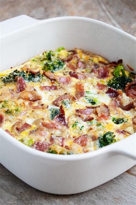 Keto Breakfast Casserole With Bacon And 7 More Easy Recipes Forgetsugar
