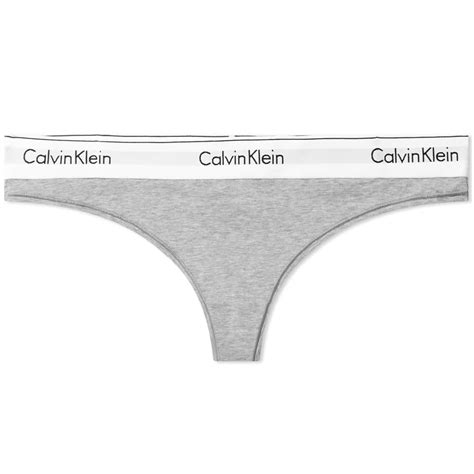 Calvin Klein Thong Grey End Uk