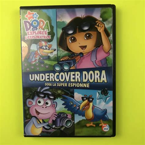 Dora The Explorer Undercover Dora Dvd 2008 Canadian Bilingual