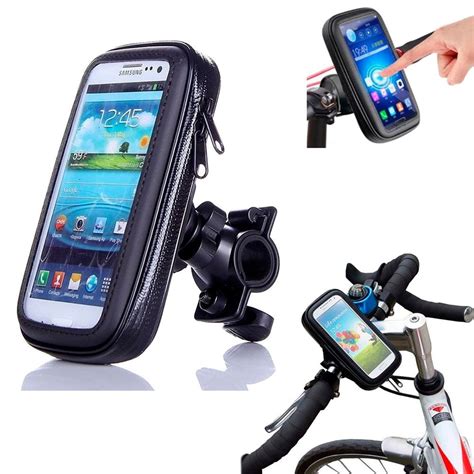 Your motorcycle phone holder will be subjected to all the elements: Hot Sell Waterproof Bike Bicycle Motorcycle Handlebar ...