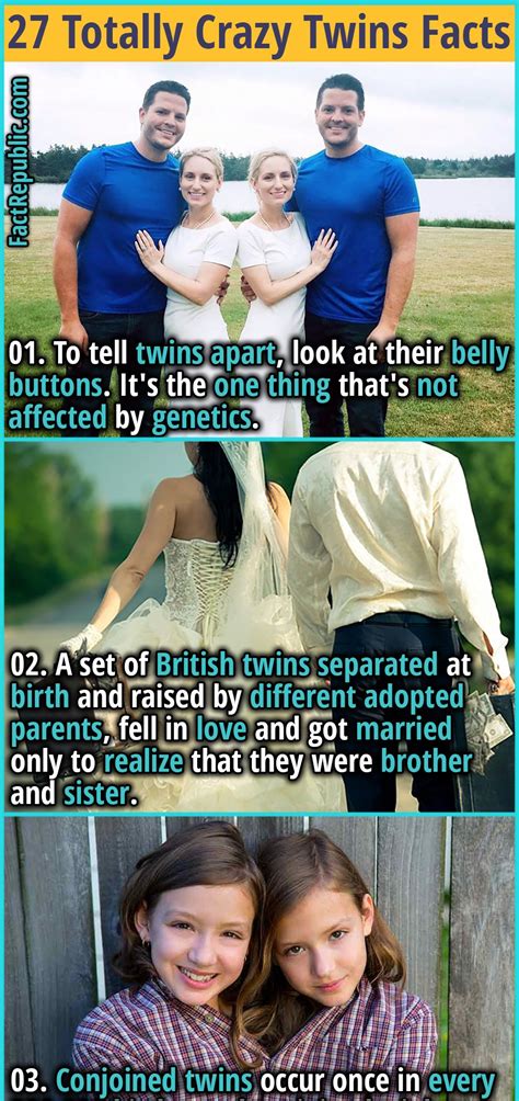 27 Totally Crazy Twins Facts Thatll Blow Your Mind Fact Republic In