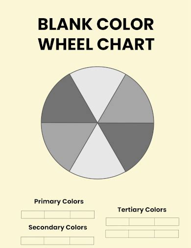 Free 10 Sample Color Wheel Chart Templates In Pdf