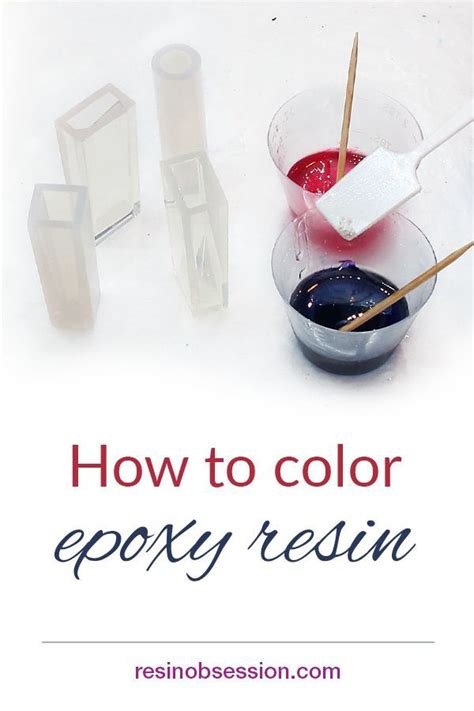 5 How To Color Resin Secrets You Never Knew Resin Obsession Resin