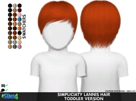 Pin On Sims 4 Cc Childtoddler Hair
