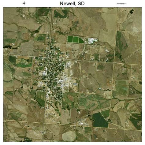 Aerial Photography Map Of Newell Sd South Dakota