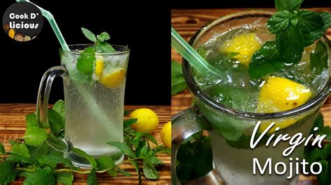 Virgin Mojito How To Make Virgin Mojito Summer Drinks Mocktails Recipes Cook D Licious