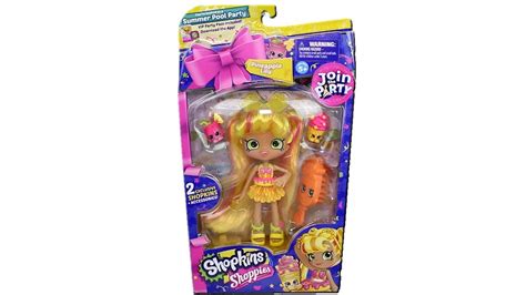 Shopkins Season 7 Join The Party Shoppies Doll Pineapple Lily Unboxing