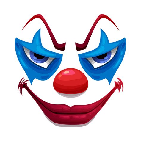 Clown Face Png Transparent Overlay