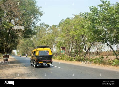 Highway Road To Baramati Maharashtra India Asia Stock Photo Alamy