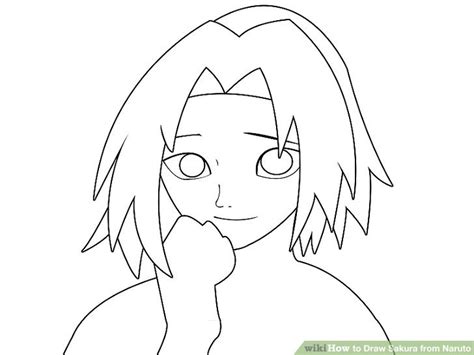How To Draw Sakura From Naruto 12 Steps With Pictures Wikihow