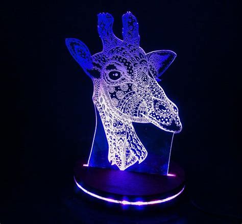 Night light for kids and baby, led whale nightlight for nursery night lights for kids/babies, 2beone baby night light, portable bedside lamp, wireless. Giraffe bedside lamp, relaxing night light, led desk lamp, giraffe lover gift, Kids animal lamp ...
