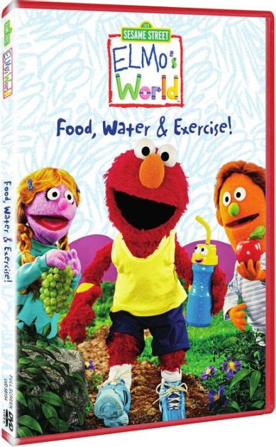 Sesame Street Elmos World Food Water And Exercise Dvd Barnes