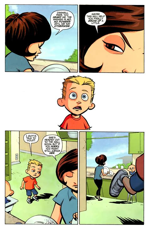 Read Online The Incredibles Comic Issue 4