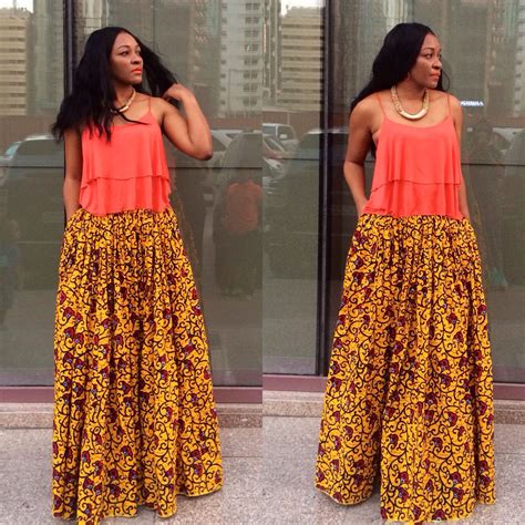 Maxi Skirt Designed By Kiki Zimba ~latest African Fashion African Prints African Fashion