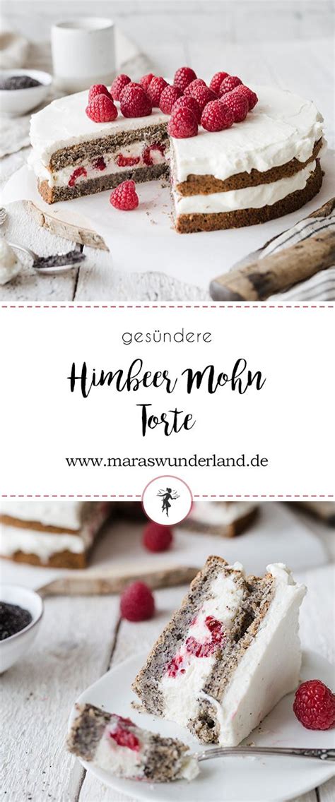 Maybe you would like to learn more about one of these? Himbeer-Mohn-Torte mit Zitronencreme • Maras Wunderland ...