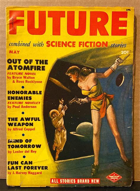 Sold Price Future Science Fiction May Original Vintage Pulp Magazine June