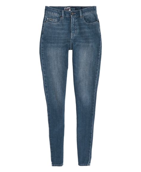 Womens Superflex Skinny Jeans In Azure Blue Superdry