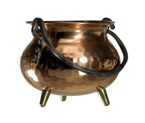 Studio Photography Of A Cauldron Made Stock Image Colourbox