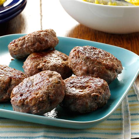 Turkey Sausage Patties Recipe Taste Of Home