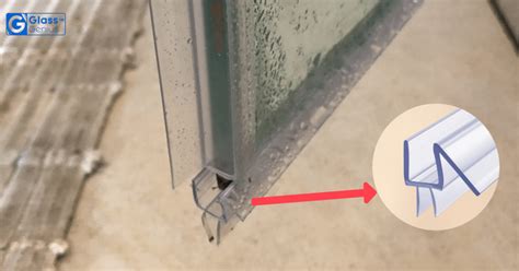 How To Replace Shower Door Bottom Seal Strip Glass Genius