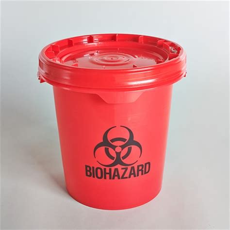 Gallon Biohazardous Waste Pail With Lid Stericycle
