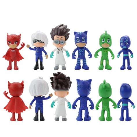 Toys And Hobbies Tv And Movie Character Toys Pj Masks 8 Piece Collectible