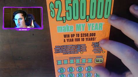 You can assume there are at least a few winners in every roll of tickets. 60$ on the New York "Make MY YEAR" scratch off game! - YouTube