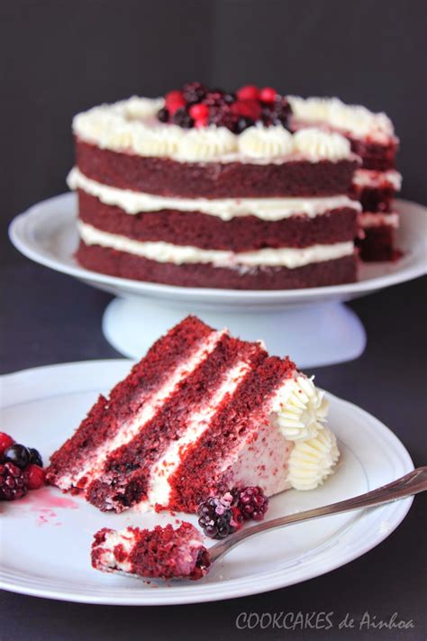 Cookcakes De Ainhoa Red Velvet Naked Cake