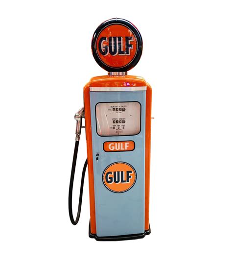 Gulf Tokheim Restored Gas Pump From 1955 Stefvintagestore