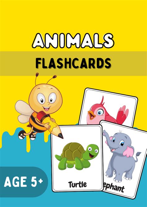 Animals Flashcards For Kids Kidpid