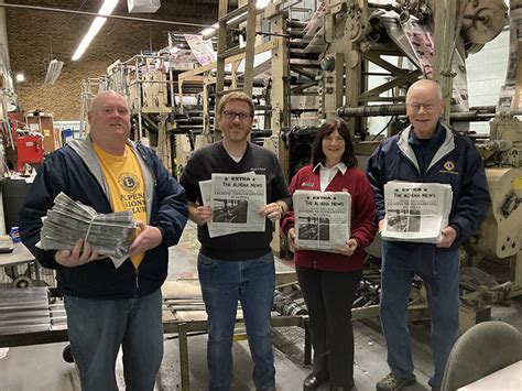 Old Newsboys Papers Hit The Streets News Sports Jobs The Alpena News