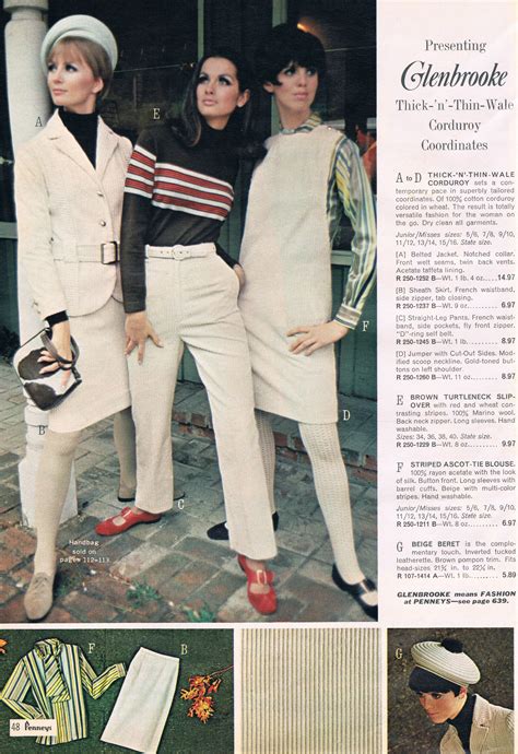 Penneys Catalog 60s Vintage Clothing Vintage Outfits Fashion Catalogue 60s Pantsuit Suits
