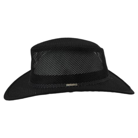 Stetson Mesh Covered Soaker Safari Hat Sun Protection