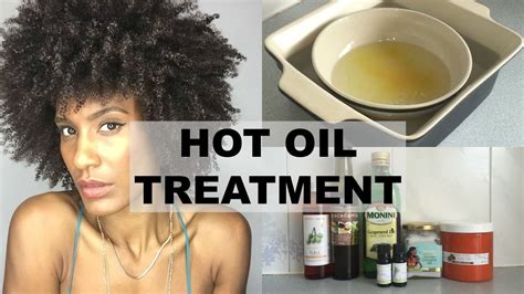 How i treat damaged relaxed hair?? Overnight Hot Oil Treatment For Dry/Damaged Natural Afro ...