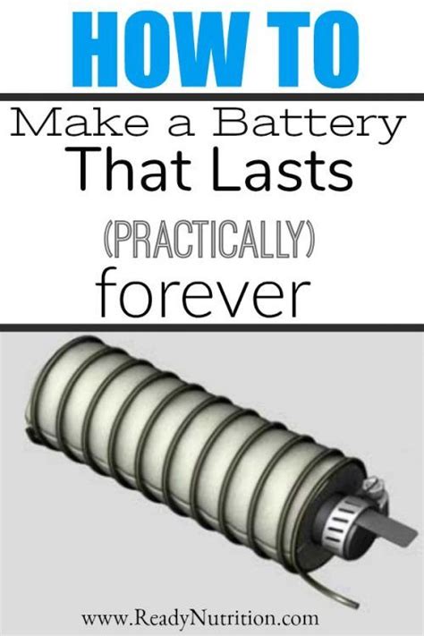 In addition to the ease of creation, hardtack can last up to, if not longer than, 100 years if adequately stored. How to Make a Battery That Lasts (Practically) Forever ...