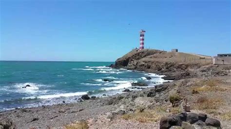 Lighthouse At Puerto Lobos Mexico Youtube